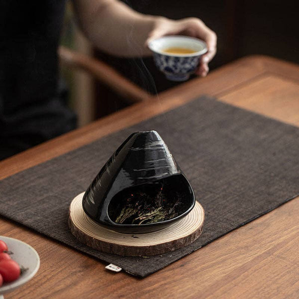 Mount Fuji Ceramic Aromatherapy Incense Burner