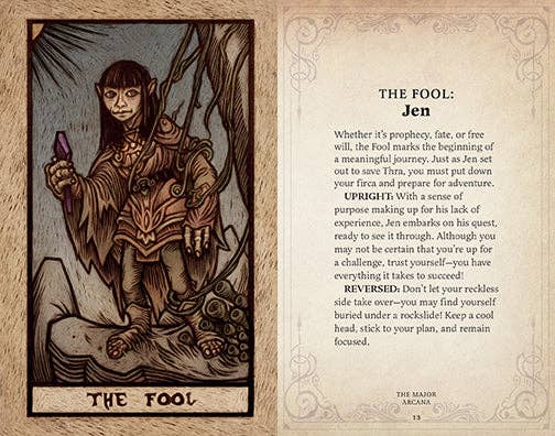 The Dark Crystal Tarot Deck and Guidebook