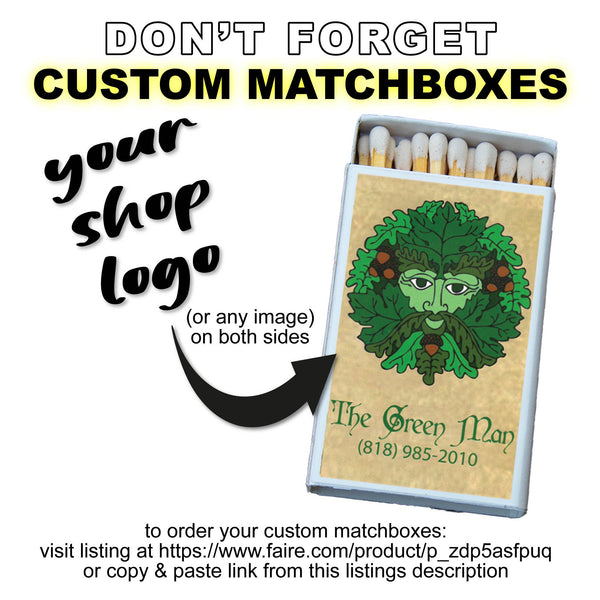 Tarot Matchbox - Wheel of Fortune - Candle Accessories