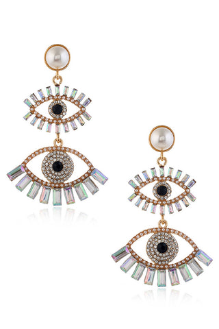 Multilayer Against Evil Eyes Earrings E2975