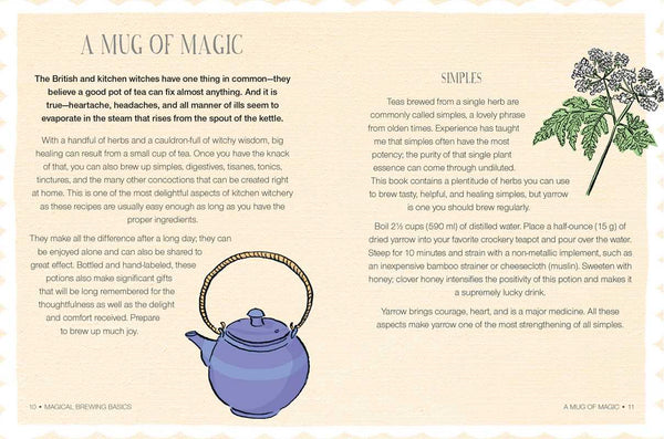 Wiccan Teas & Brews by Cerridwen Greenleaf