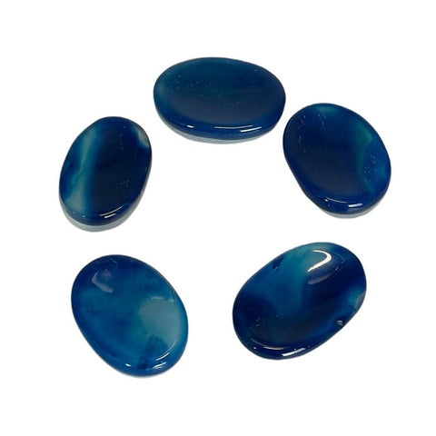 Worry Stones Blue Onyx (Pack of 12)