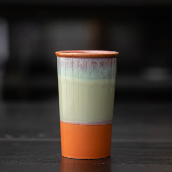Gohobi Flow Glaze Ceramic Large Cup