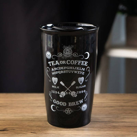 16068 Ouija Good Brew Travel Mug