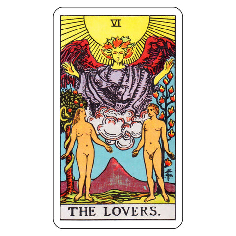 Tarot Sticker - The Lovers