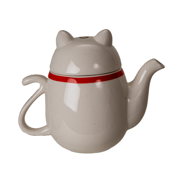 22oz 6"H Lucky Cat Tea Pot (1/12)