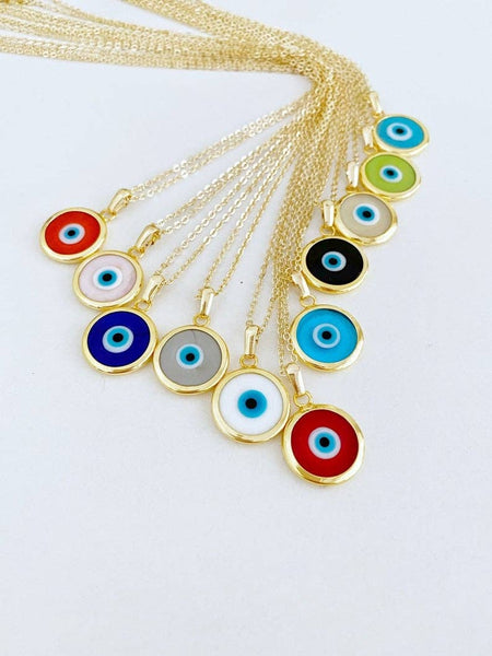 Murano Evil Eye Necklace, Evil Eye Jewelry, Glass Murano Bea