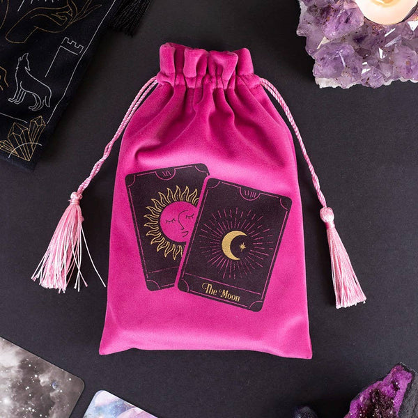 14184 6PC Tarot Cards Drawstring Pouch Pack