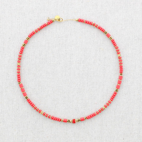 Stone Steel Necklace