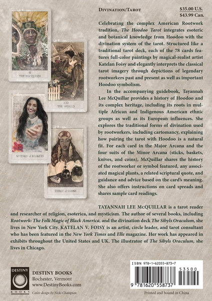 Hoodoo Tarot: 78-Card Deck and Book for Rootworkers