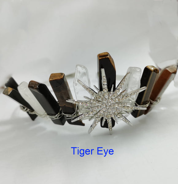 Sun Natural Stone Headband