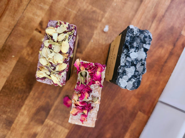 Sandalwood + Rose Organic Shea Butter Love Soap
