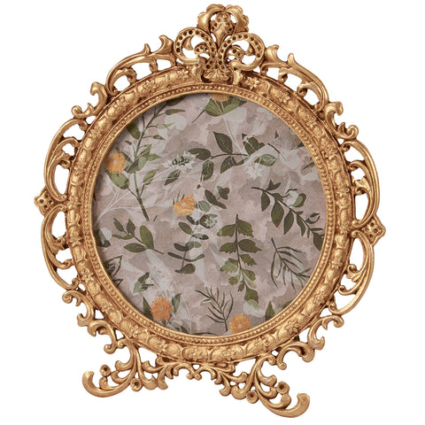 Ornate Gold Filigree Photo Frame