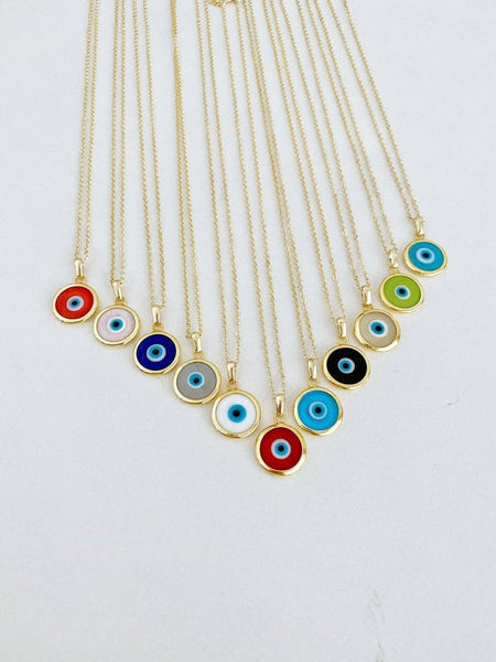 Murano Evil Eye Necklace, Evil Eye Jewelry, Glass Murano Bea