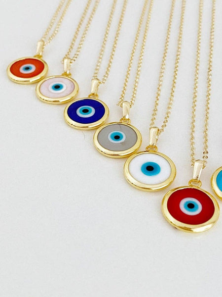 Murano Evil Eye Necklace, Evil Eye Jewelry, Glass Murano Bea