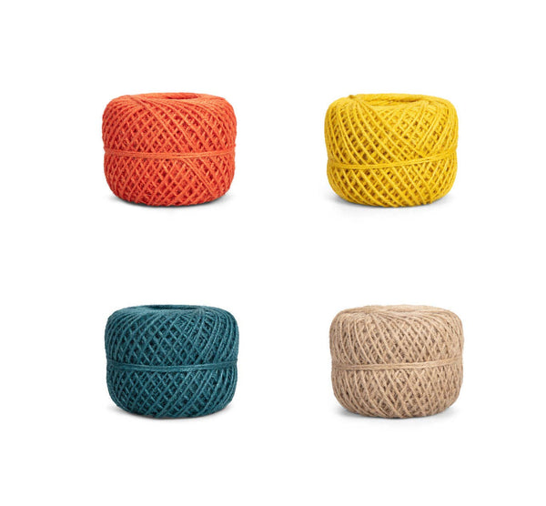 BRITISH COLOUR STANDARD - Jute Twine Ball in Jasmine Yellow