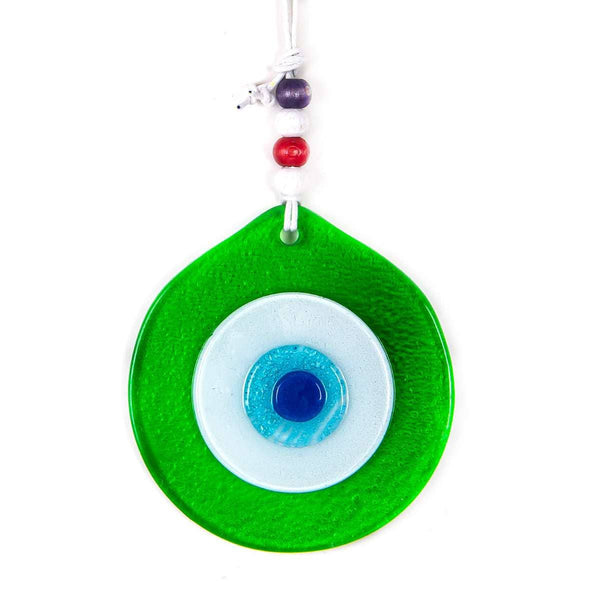 Glass Evil Eye Wall Decor, Evil Eye Wall Hanging
