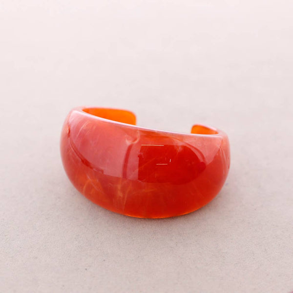 Rigid Open Resin Bracelet