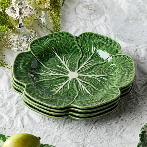 Le Jardin Cabbage 3-D Dinner Plate 11in
