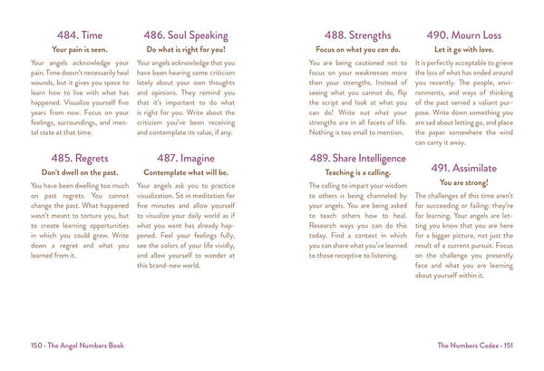 Angel Numbers Book by Mystic Michaela