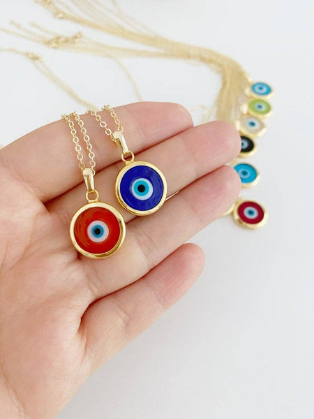 Murano Evil Eye Necklace, Evil Eye Jewelry, Glass Murano Bea