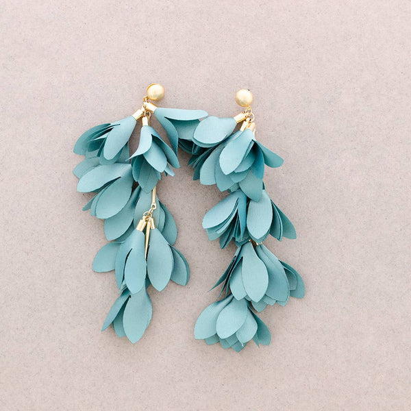 Capas Floral Fabric Earrings