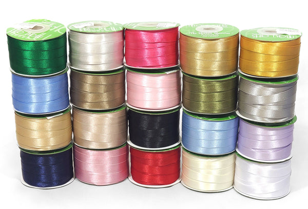 ~1/2"Luster Double Face Satin Ribbon, Light Blue