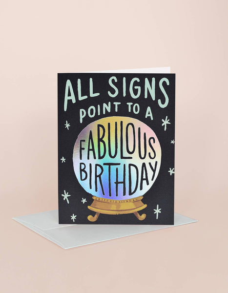 Birthday Fortune Greeting Card
