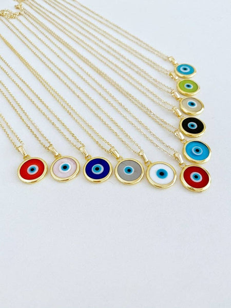 Murano Evil Eye Necklace, Evil Eye Jewelry, Glass Murano Bea