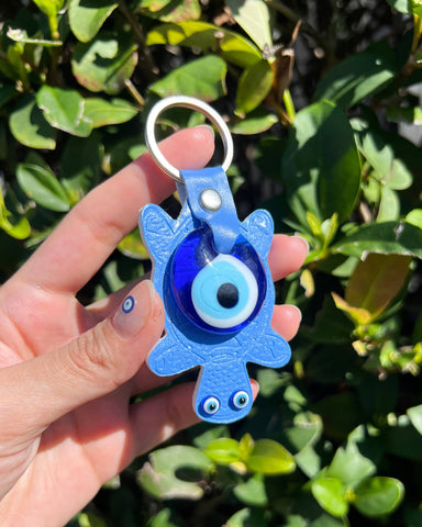 Evil Eye Keychain, Cute Keychain, Turtle Keychain, Keychains