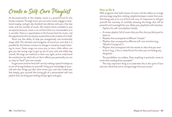 Feral Self-Care by Mandi Em