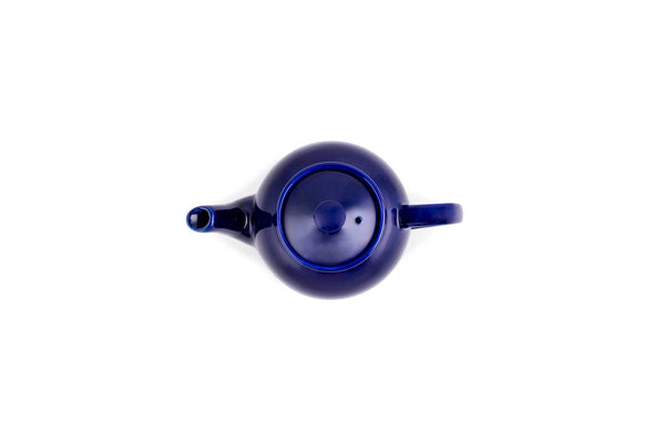 Fox Run Earthenware Teapot, Blue, 37-Ounce