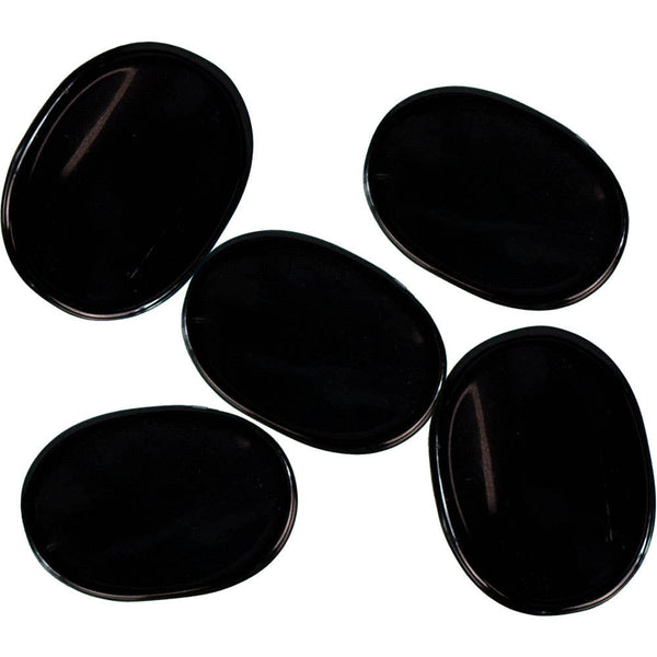 Worry Stones Black Obsidian (Pack of 12)