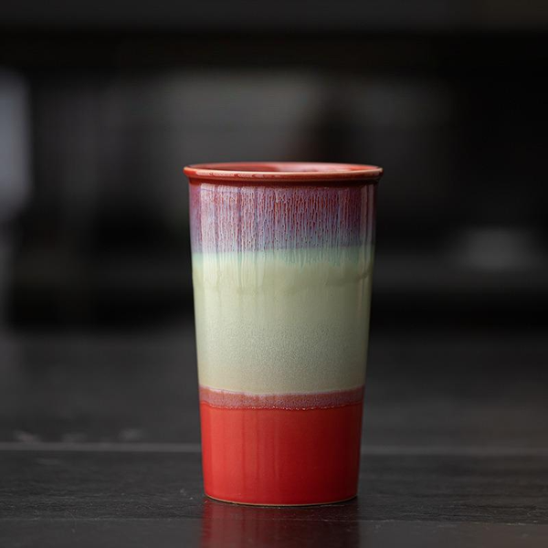 Gohobi Flow Glaze Ceramic Large Cup
