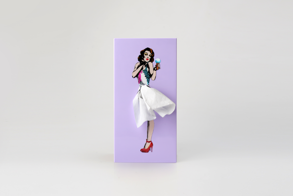 Flying Skirt Tissue Box