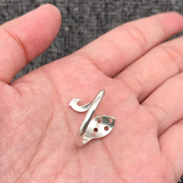 Peacock Shape Adjustable Ring