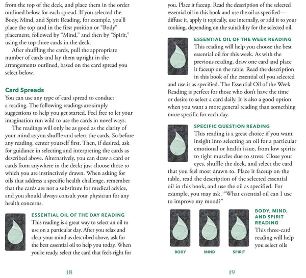 Essential Oils Healing Deck: 52 Cards for Mind, Body, Spirit