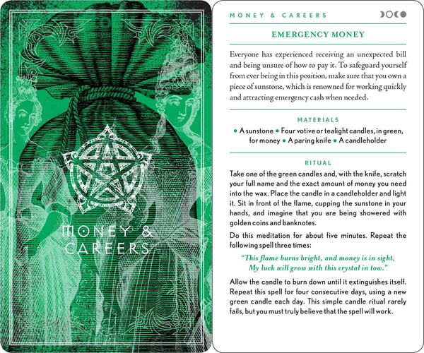Wiccapedia Spell Deck by Leanna Greenaway