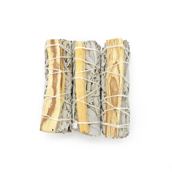 Smudge Stick - White Sage with Palo Santo (4 in.)