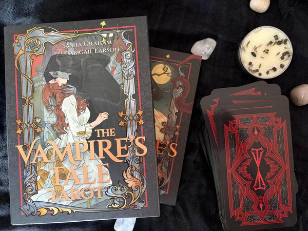 The Vampire's Tale Tarot Kit (Halloween Tarot Deck and Book)