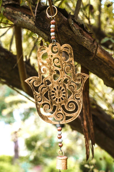 Hamsa Hand Wind Chime