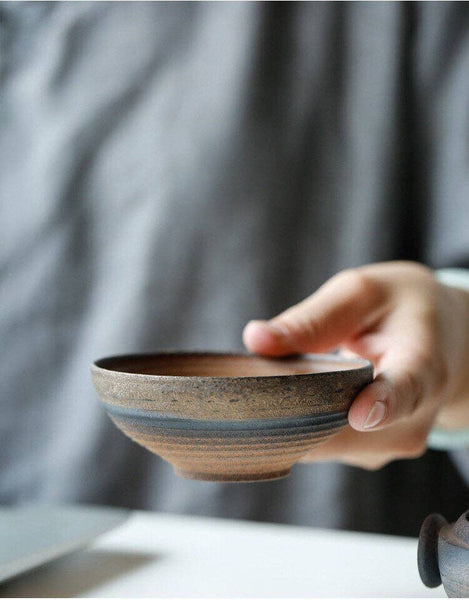 Gohobi Ceramic gaiwan travel set Chinese Gongfu tea  tea set