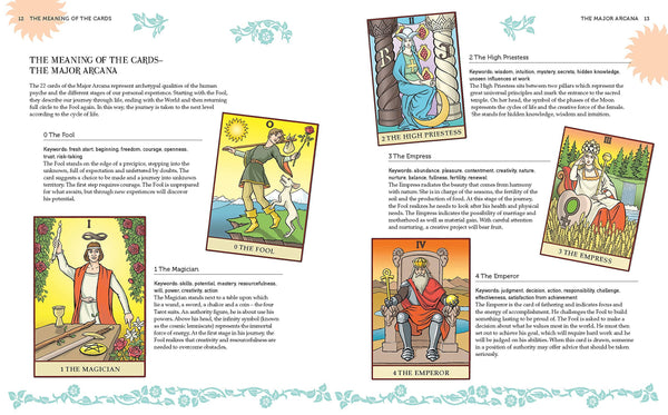 Create Your Own Tarot Deck: Full Set of Cards to Color