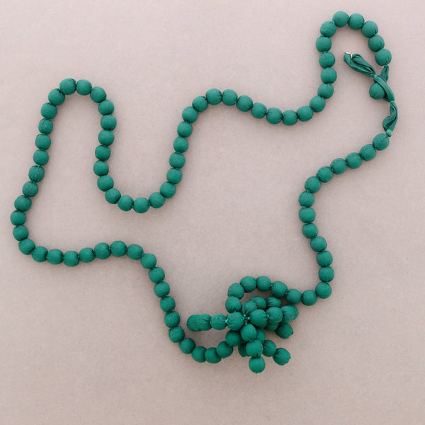 Long Necklace with Coated Beads