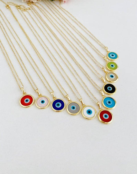 Murano Evil Eye Necklace, Evil Eye Jewelry, Glass Murano Bea