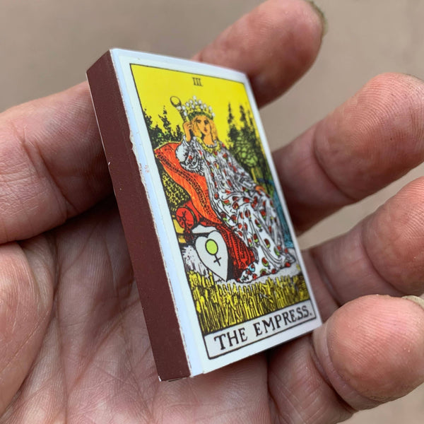 Tarot Matchbox - The Empress • Accessories for your Candles