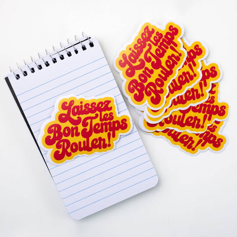 Sticker - laissez Bon Temps Rouler