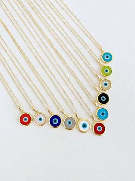 Murano Evil Eye Necklace, Evil Eye Jewelry, Glass Murano Bea