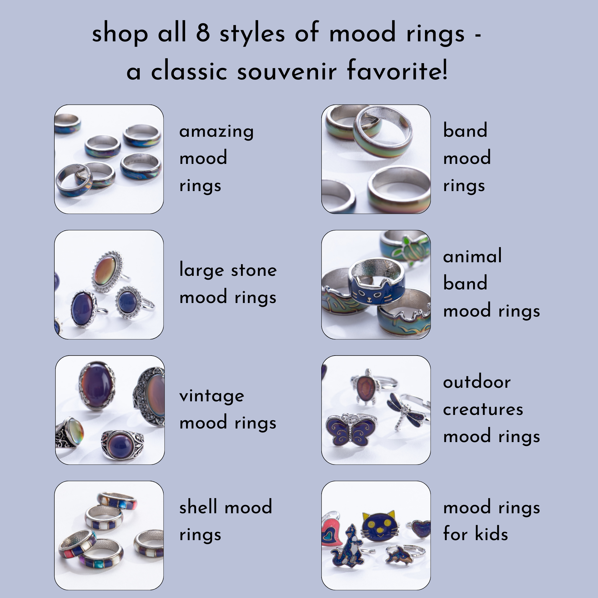 Mood Ring Reverb Vintage Mood Rings - Bottom of the Cup