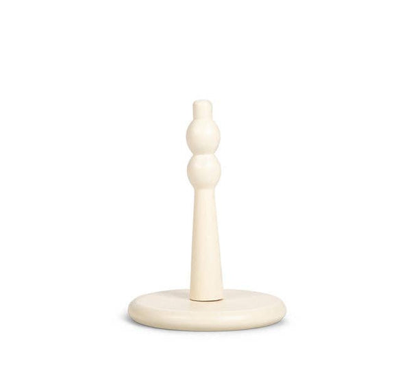 BRITISH COLOUR STANDARD - Wooden Twine Holder with Jute Ball in Pearl White